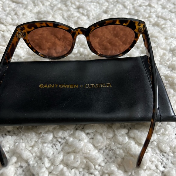 Saint Owen and Curateur Wylde tortoiseshell sunglasses ! main image 10